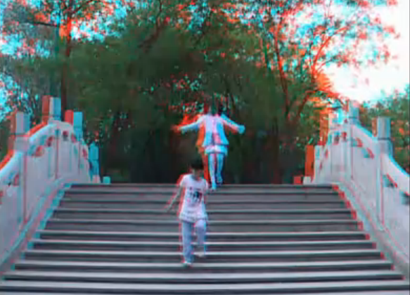 3D立體拍攝唐山鳳凰山公園