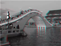 3D立體拍攝唐山惠豐湖唐人街